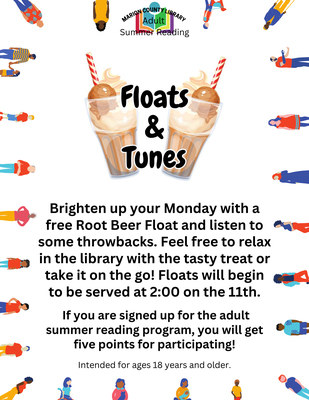 Adult Reading Program: Floats & Tunes