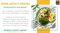 Adult Social: Eating Healthy on a Budget