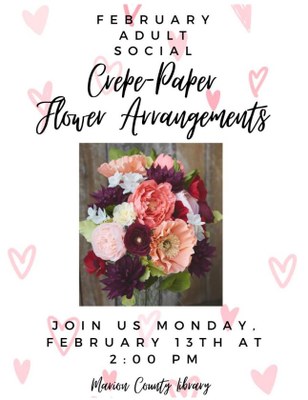 Flower Arrangements for Valentine's Day!